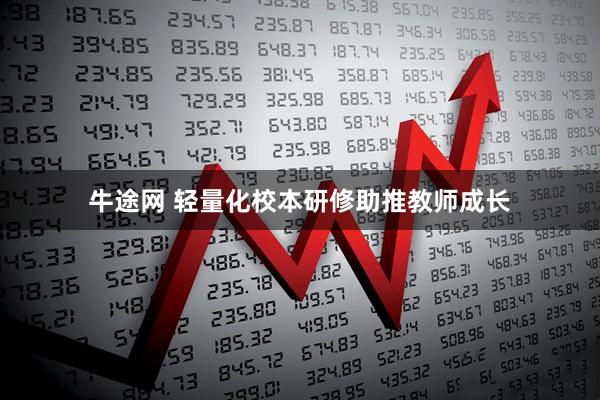 牛途网 轻量化校本研修助推教师成长