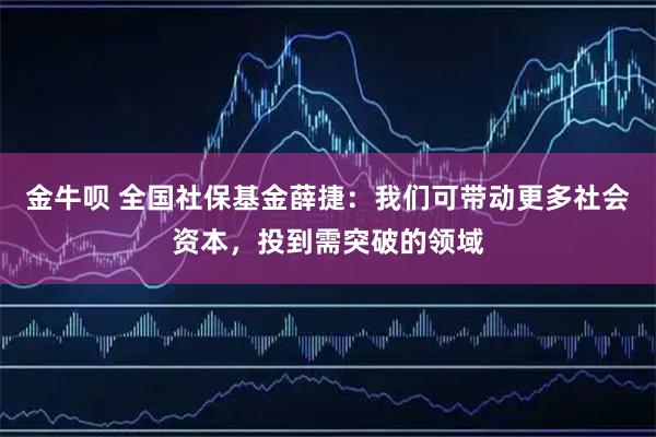金牛呗 全国社保基金薛捷：我们可带动更多社会资本，投到需突破的领域